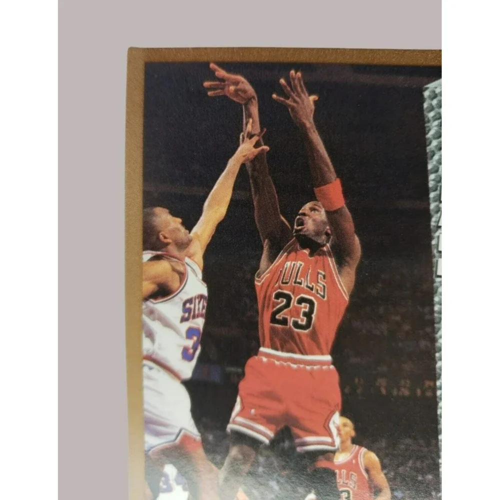 '92-'93 Fleer Michael Jordan #238 Basketball Card NBA League Leader Bulls NM-MT!